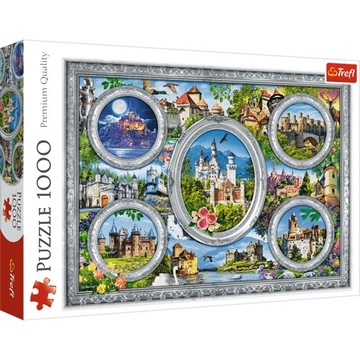 PUZZLE ZAMKI ŚWIATA 1000 EL. TREFL 10538