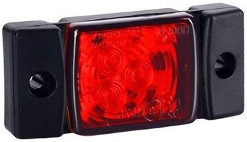 Lampa obrysowa LED czerwona tył obrysówka 12/24V