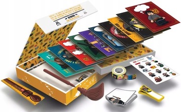 Подарочный набор канцелярских товаров LEGO Harry Potter, открытки, конверты для ручек
