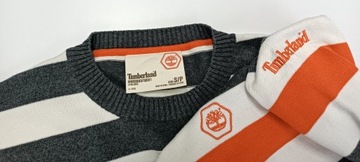 TIMBERLAND Oryginalny Sweter w Paski r. S