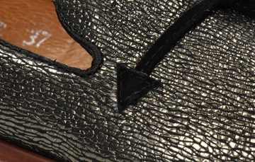 Лорды ЖЕНСКИЕ, лицевая кожа, слипоны, бахрома, размер 37