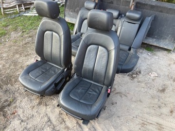 KOMPLET SEDADLA POHOVKA ČALOUNĚNÍ KŮŽE AUDI A6 C7 4G KOMBI / AVANT