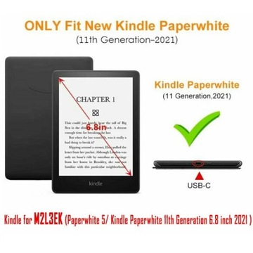 УМНЫЙ ЧЕХОЛ ДЛЯ KINDLE PAPERWHITE V/5 11Gen