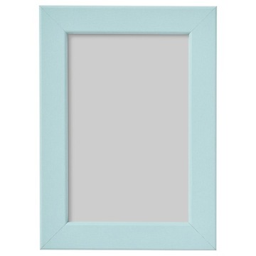 IKEA FISKBO ramka na zdjęcia 10x15 niebieska