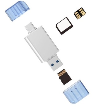 КАРТРИДЕР NM Nano MicroSD с USB 3.0 USB-C 3.1