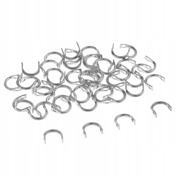 6x 50 sztuk ZE STALI NIERDZEWNEJ ŁATWE UCHWYTY