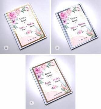 Гостевая книга на свадьбу А4 ПЕРСОНАЛИЗИРОВАННАЯ 100 стр.