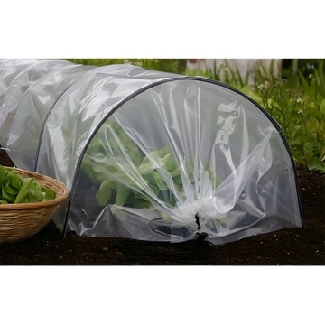Мини-садовая теплица для овощей, туннель из защитной фольги, рама 1,8x6 м