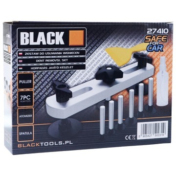 НАБОР ДЛЯ УДАЛЕНИЯ ВМЯТИН КУЗОВ КУЗОВА ВМЯТИНЫ МОСТОВЫЕ АДАПТЕРЫ КЛЕЙ ЧЕРНЫЙ