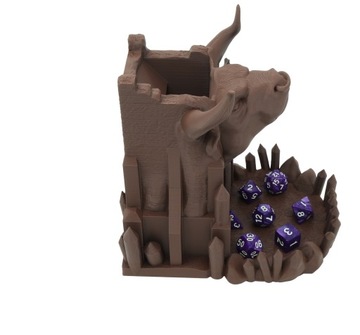 Башня кубиков Минотавра - Dice Tower Коричневый шоколад