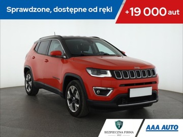 Jeep Compass II SUV 1.4 MultiAir 140KM 2017 Jeep Compass 1.4 MultiAir, Salon Polska
