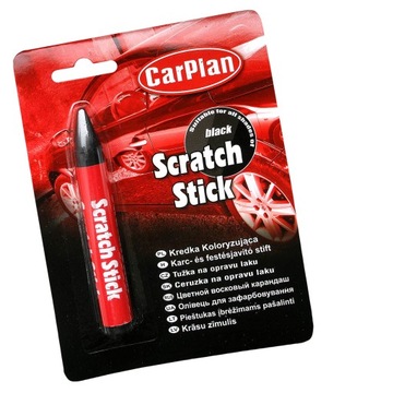 Карандаш + ПИГМЕНТ + РЕГЕНЕРАТОР для царапин, ЧЕРНЫЙ