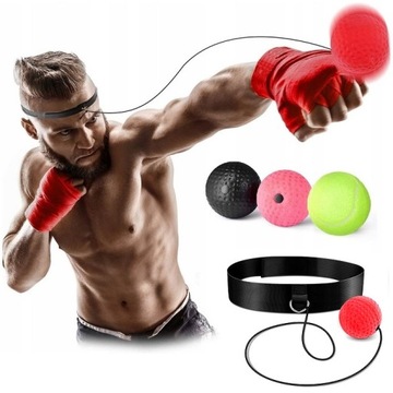 3 FIGHT REFLEX BALL Рефлекторный мяч Боксерский мяч Груша