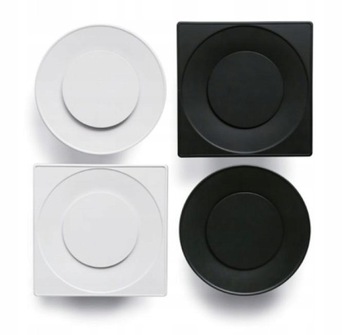 Anemostat nawiewno-wywiewny ASV fi 150 biały mat