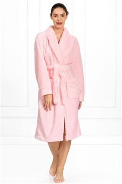 Szlafrok Damski Rosie Pink/Różowy r. M