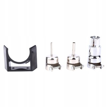 ЭЛЕКТРИЧЕСКАЯ ТЕПЛОВАЯ ПИСТОЛЕТКА 650ВТ ЦИФРОВАЯ С 8 НАСАДКАМИ В КОРПУСЕ