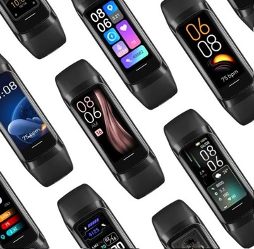 Zegarek damski SMARTWATCH RBN AMOLED SMARTBAND FIT