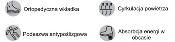 Kapcie męskie skórzane r. 41 Pantofle wsuwki Męskie