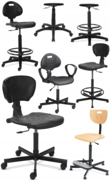 Taboret obrotowy z oparciem NARGO RTS ST26 Nowy S.