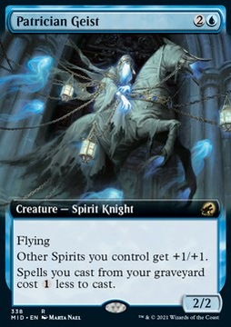 Patrician Geist - borderless FOIL @@@@