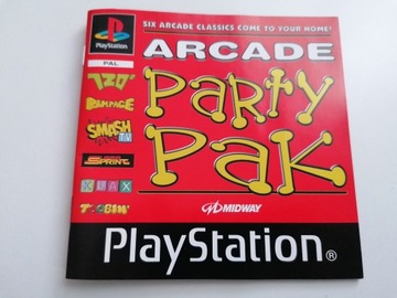 ARCADE PARTY PAK PSX PS1 PAL * АНГЛ.
