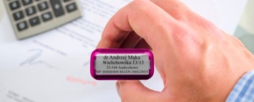 TRODAT STAMP 4911 ДЛЯ 4-СТРООЧНОГО ДИЗАЙНА КОРПОРАТИВНОГО ЛИЧНОГО ОФИСА + ЛАСТИК