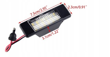 TABULE SPZ LED DO NISSAN QASHQAI