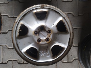 DISK OCELOVÝ SUBARU FORESTER 5X100 6X15 ET48 ČÍSLO  ER1206 C14A VÍČKO