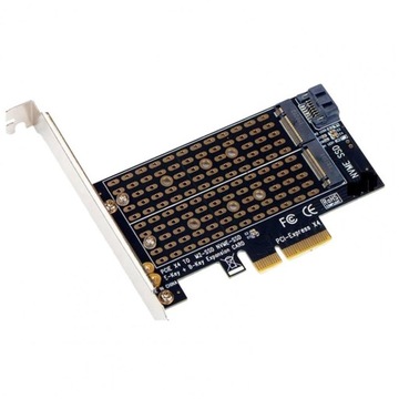M.2 NVME dodaj kartę PCIE do M2/M.2 Adapter SATA N