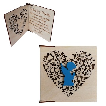 Komunia podziękowanie dla chrzestnych babci itp