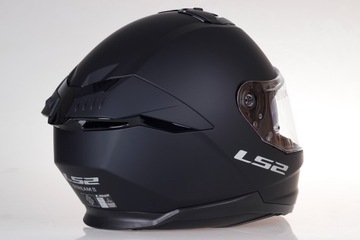 ШЛЕМ LS2 FF808 STREAM II SOLID MATT BLACK-06 Система Pinlock + Blend L