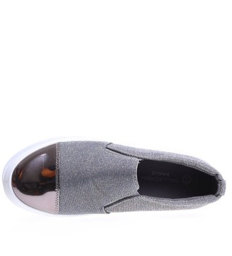 Wsuwane damskie trampki tenisówki slip on buty wiosenne 15643 38