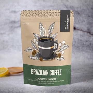 50 упаковок с индивидуальным логотипом, майларовая белая крафт-бумага, сумка на молнии, конфеты