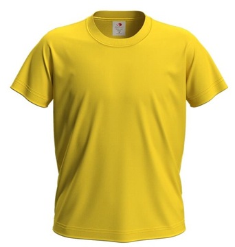 KOSZULKA DZIECIĘCA T-SHIRT Fruit of the Loom Valueweight ŻÓŁTA WF 164