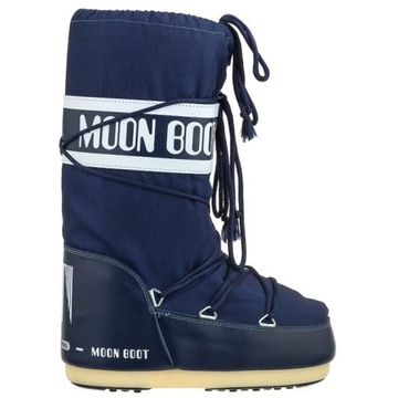 Buty Damskie Śniegowce Moon Boot Nylon Granatowe