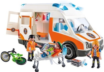 PLAYMOBIL EMERGENCY СО СВЕТОМ И ЗВУКОМ 70049