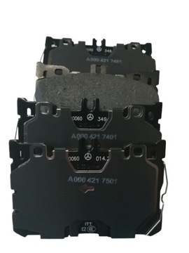 ORYGINALNE KLOCKI HAMULCOWE MB 213/205 A0004204904