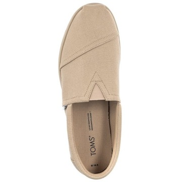 Buty Espadryle Męskie Toms Alp Fwd Oatmeal Beżowe