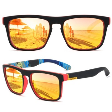 Okulary Przeciwsłoneczne Męskie Damskie Polaryzacja Filtr UV400 LUSTRZANKI