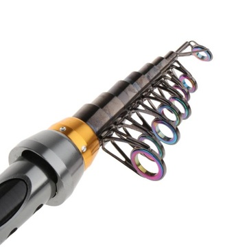 Teleskopowa wędka z włókna węglowego Super 2,7 m