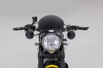Зеркало Daytona Mirror D-MIRROR-18 черное 80917, зеркало для кафе-рейсеров