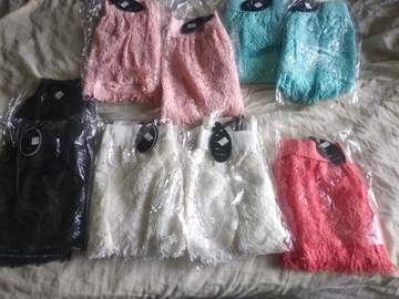 КРУЖЕВНАЯ МИНИ-ЮБКА, РОЗОВАЯ