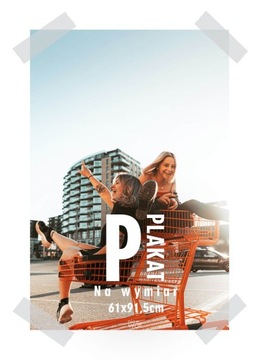 Плакат на заказ 61х91,5 см Фотопостер по фотографии