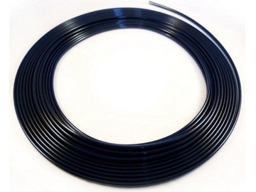 LISTWA OZDOBNA TAŚMA CZARNA RANTOWA 6x8mm NA METRY