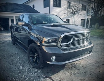 DODGE RAM 1500 2013 - 2018 MASKA MŘÍŽKA CHROM NOVÝ KOMPLETNÍ CHRÓM