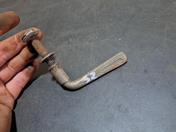 СТАРАЯ ВИНТАЖНАЯ ВЕЛОСИПЕДНАЯ РУЧКА ЗАКРЫТИЕ ОРИГИНАЛЬНАЯ PRL