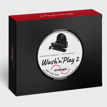 Шайба Analogiswash'n'play 2 для чистки виниловых пластинок с жидкостью 1 л.