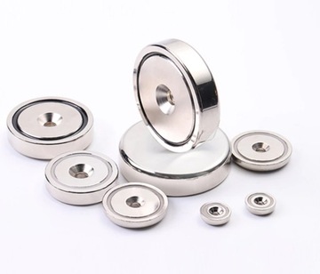 Магнитная ручка стальной корпус D16 мм