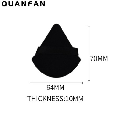 Triangle Powder, моющаяся пуховка для макияжа.