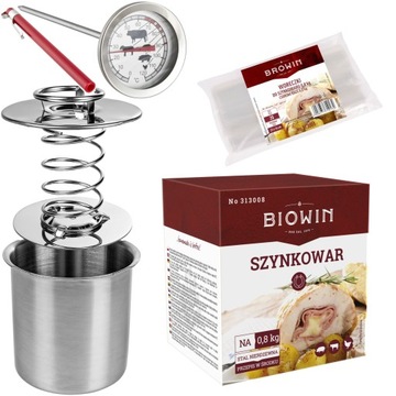 SZYNKOWAR 0,8KG WORECZKI TERMOMETR ZESTAW DOMOWY